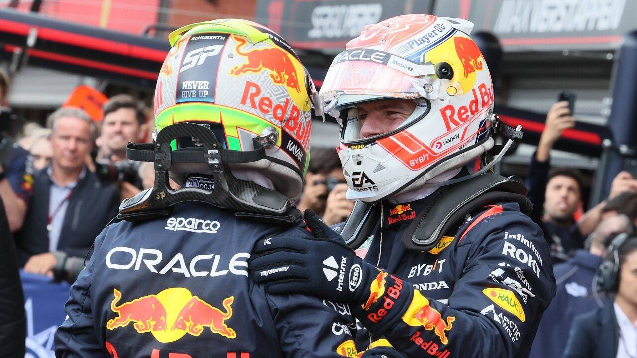 红牛车队鏖战威廉姆斯，佩雷兹刷新纪录